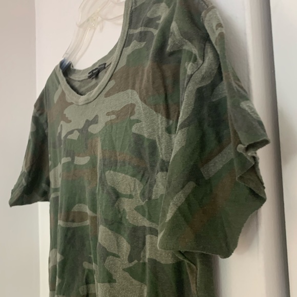 Truly Madly Deeply Khaki Green Camouflage T-Shirt - Picture 13 of 14